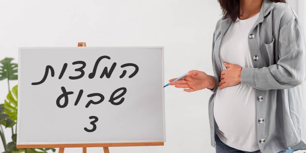 המלצות שבוע 3 להריון