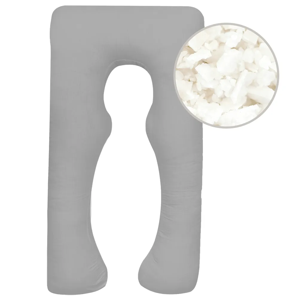 כרית הריון והנקה ויסקו אפור