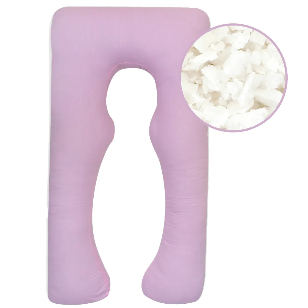 כרית הריון והנקה ויסקו צבע ורוד